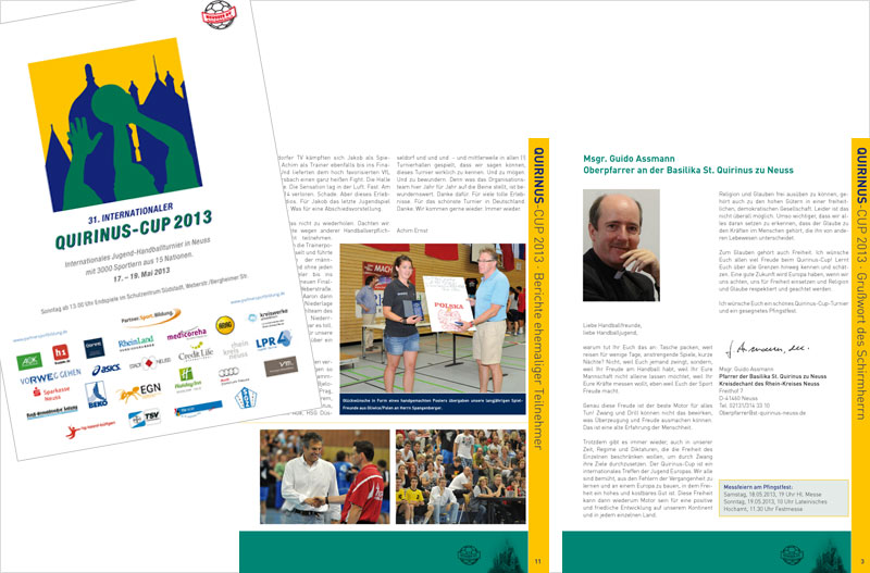 Broschüren. Imagefolder